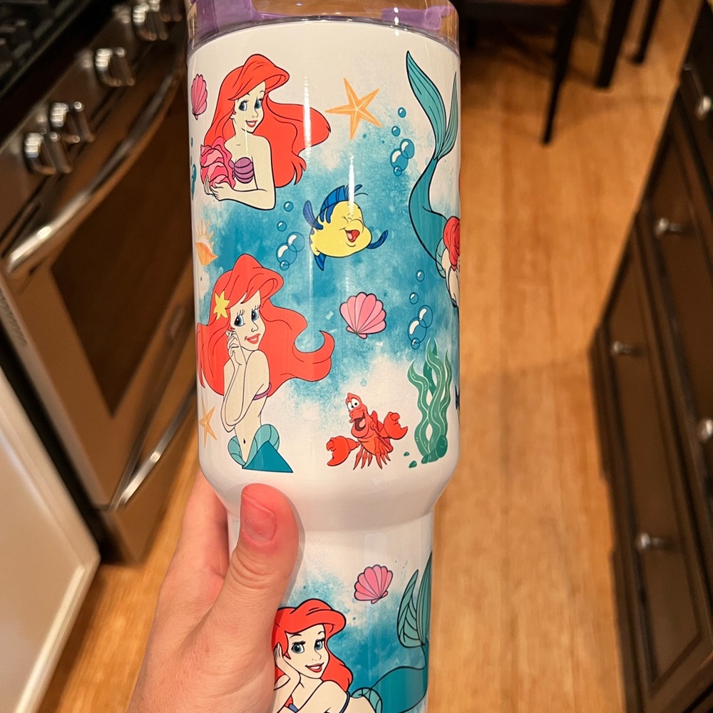 The little mermaid insulated tumbler